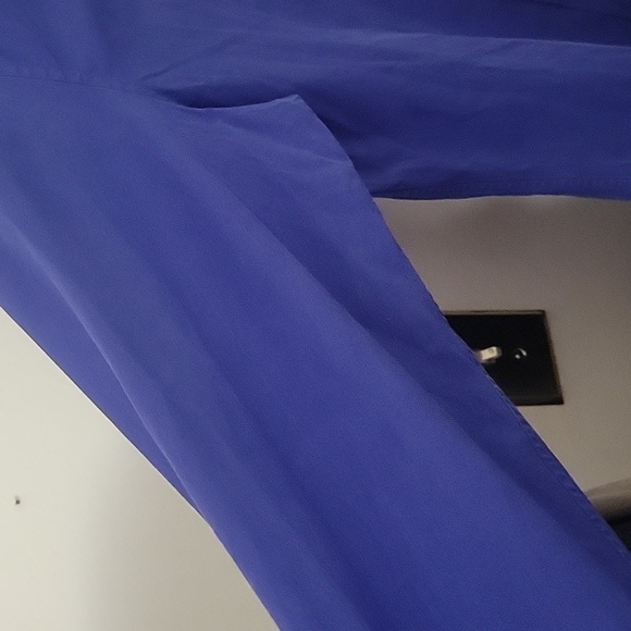 Prada Milano stretch cotton dress shirt color blue size 43/17 - Picture 3 of 14